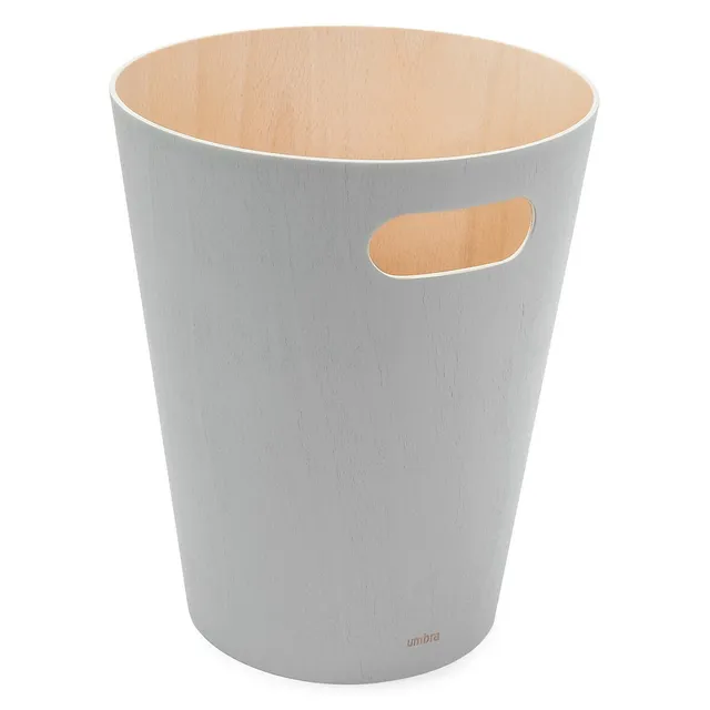 Umbra Woodrow Wooden Trash Can 3 Umbra Woodrow Wooden Trash Can