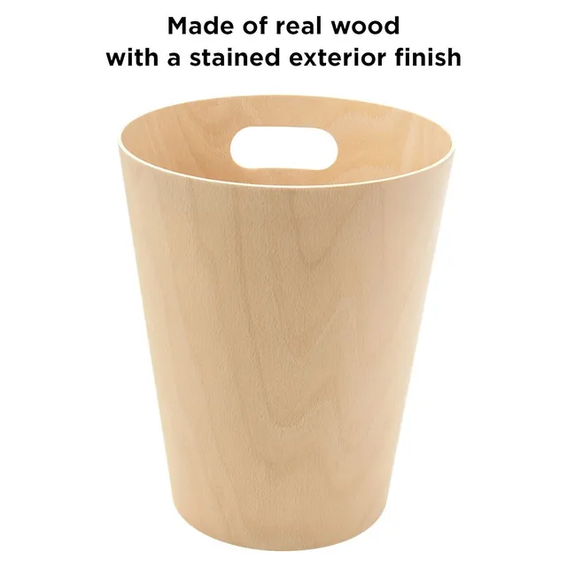 Umbra Woodrow Wooden Trash Can 10 Umbra Woodrow Wooden Trash Can - Image 8
