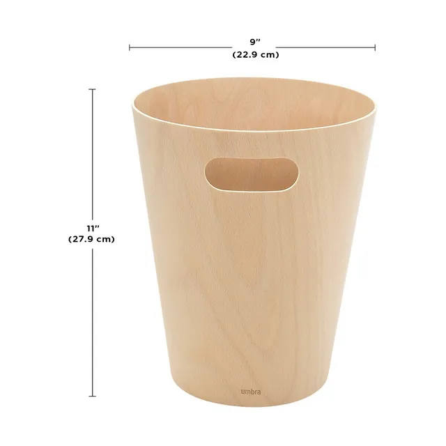 Umbra Woodrow Wooden Trash Can 13 Umbra Woodrow Wooden Trash Can - Image 11