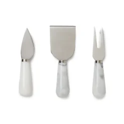 Premium 3-Piece Marble & Stainless Steel Cheese Knife Set -Cuisinart || Staub || KitchenAid Sales https3A2F2Fimage.s5a.com2Fis2Fimage2FTheBay2F030734487365 alt23Fwid3D120026hei3D120026qlt3D9026resMode3Dsharp226op usm3D0.92C1.02C82C0 640x