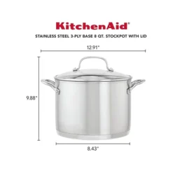 KitchenAid 3 Ply Stainless Steel 7.6L Covered Stockpot -Cuisinart || Staub || KitchenAid Sales https3A2F2Fimage.s5a.com2Fis2Fimage2FTheBay2F051153710032 alt33Fwid3D120026hei3D120026qlt3D9026resMode3Dsharp226op usm3D0.92C1.02C82C0 640x