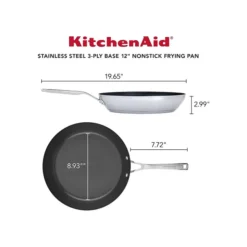 KitchenAid 3-Ply Stainless Steel Non-Stick Frying Pan -Cuisinart || Staub || KitchenAid Sales https3A2F2Fimage.s5a.com2Fis2Fimage2FTheBay2F051153710100 alt33Fwid3D120026hei3D120026qlt3D9026resMode3Dsharp226op usm3D0.92C1.02C82C0 640x