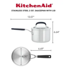 KitchenAid Stainless Steel Covered Saucepan -Cuisinart || Staub || KitchenAid Sales https3A2F2Fimage.s5a.com2Fis2Fimage2FTheBay2F051153710209 alt53Fwid3D120026hei3D120026qlt3D9026resMode3Dsharp226op usm3D0.92C1.02C82C0 640x