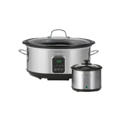 Programmable 7-Quart Slow Cooker With Dipper Sauce-Warmer