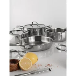 Cuisipro Acapella 10-Piece Stainless Steel Cookware Set -Cuisinart || Staub || KitchenAid Sales https3A2F2Fimage.s5a.com2Fis2Fimage2FTheBay2F065506072043 alt23Fwid3D120026hei3D120026qlt3D9026resMode3Dsharp226op usm3D0.92C1.02C82C0 640x