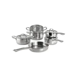 Cuisipro Acapella 10-Piece Stainless Steel Cookware Set