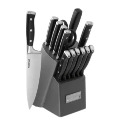 Cuisinart 15-Piece Forged Triple Riveted Knife Block Set