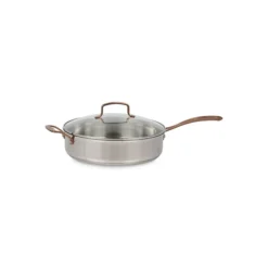 Cuisinart Metal Expressions 5-Quart Stainless Steel Saute Pan With Lid