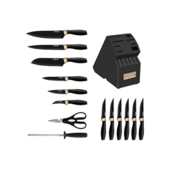 Cuisinart Metal Expressions 15-Piece Knife Block Set