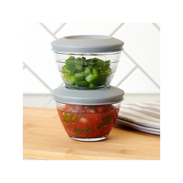 4 N 1 4-Piece Prep Bowl Set With Lids 4 4 N 1 4-Piece Prep Bowl Set With Lids - Image 2