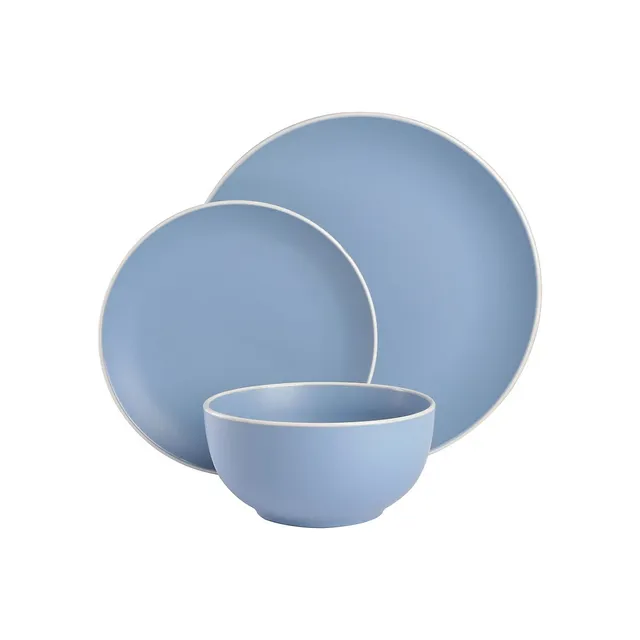 12-Piece Stoneware Dinnerware Set 4 12-Piece Stoneware Dinnerware Set - Image 2