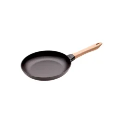 Staub 10-Inch Wood Handle Cast Iron Fry Pan