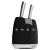 Smeg Stainless Steel & Acacia Wood Block 7-Piece Knives Set