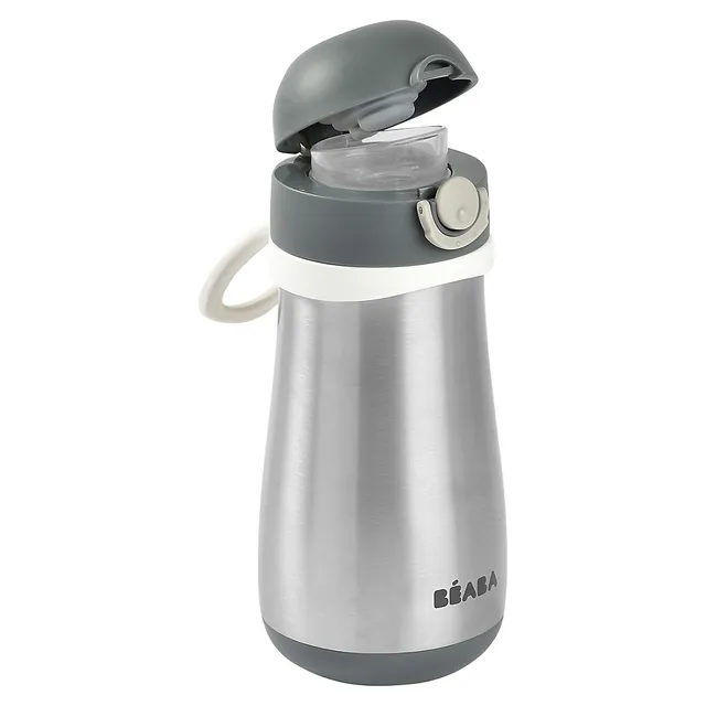 Beaba Kid's Stainless Steel Water Bottle 4 Beaba Kid's Stainless Steel Water Bottle - Image 2