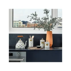 Sterling Check Enamel Canister -Cuisinart || Staub || KitchenAid Sales https3A2F2Fimage.s5a.com2Fis2Fimage2FTheBay2F840115619359 alt23Fwid3D120026hei3D120026qlt3D9026resMode3Dsharp226op usm3D0.92C1.02C82C0 640x