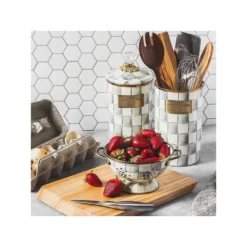 Sterling Check Enamel Canister -Cuisinart || Staub || KitchenAid Sales https3A2F2Fimage.s5a.com2Fis2Fimage2FTheBay2F840115619373 alt23Fwid3D120026hei3D120026qlt3D9026resMode3Dsharp226op usm3D0.92C1.02C82C0 640x