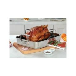 Viking 3-Ply Stainless Steel Roasting Pan With Non-Stick Rack -Cuisinart || Staub || KitchenAid Sales https3A2F2Fimage.s5a.com2Fis2Fimage2FTheBay2F840595101658 alt73Fwid3D120026hei3D120026qlt3D9026resMode3Dsharp226op usm3D0.92C1.02C82C0 640x