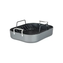 Viking Hard Anodized Non-Stick Roaster With Rack & BONUS Carving Set