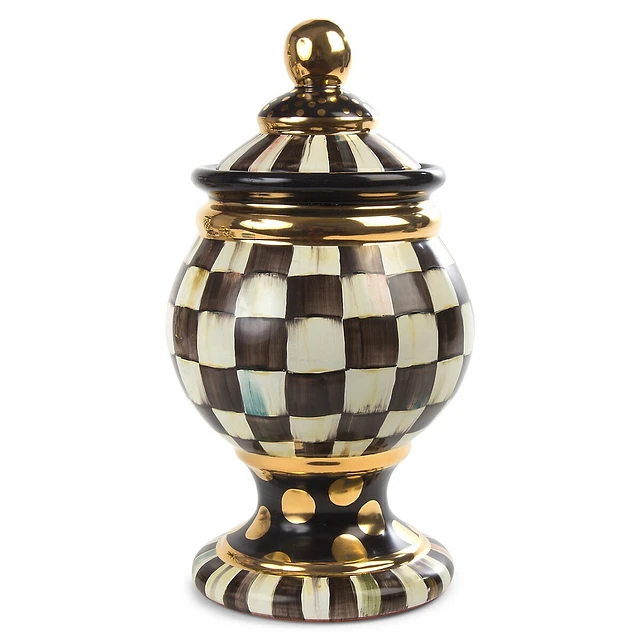 Courtly Check Globe Canister 3 Courtly Check Globe Canister